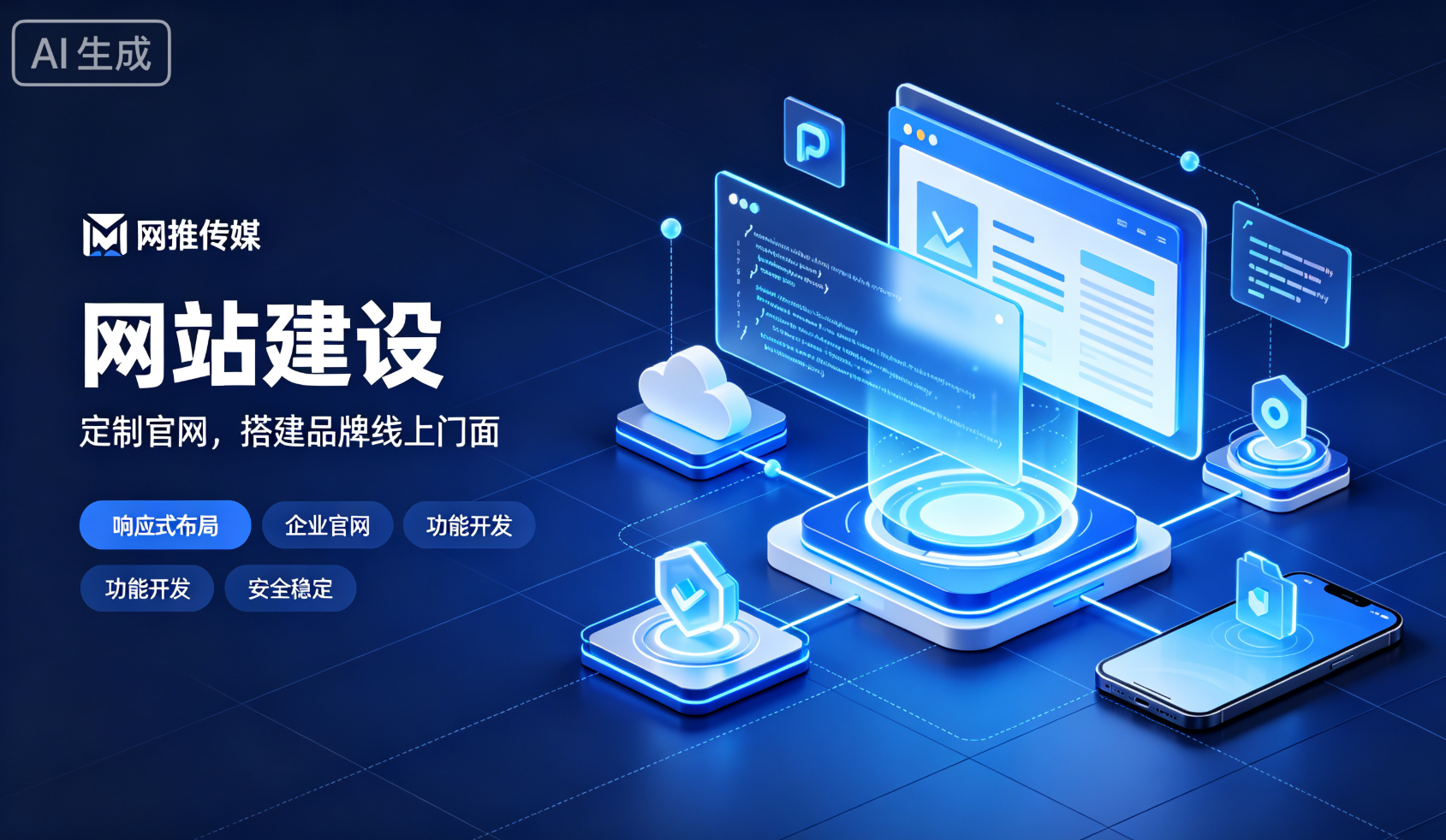 网推传媒网站建设项目案例展示